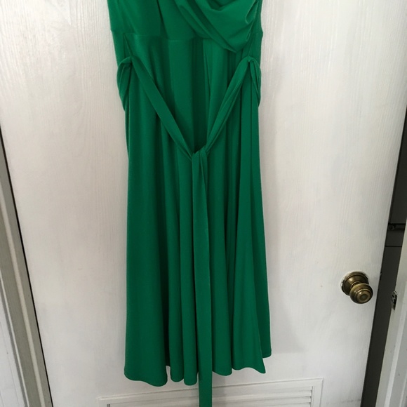 Lauren Ralph Lauren Kelly Green Summer Dress - Picture 3 of 6